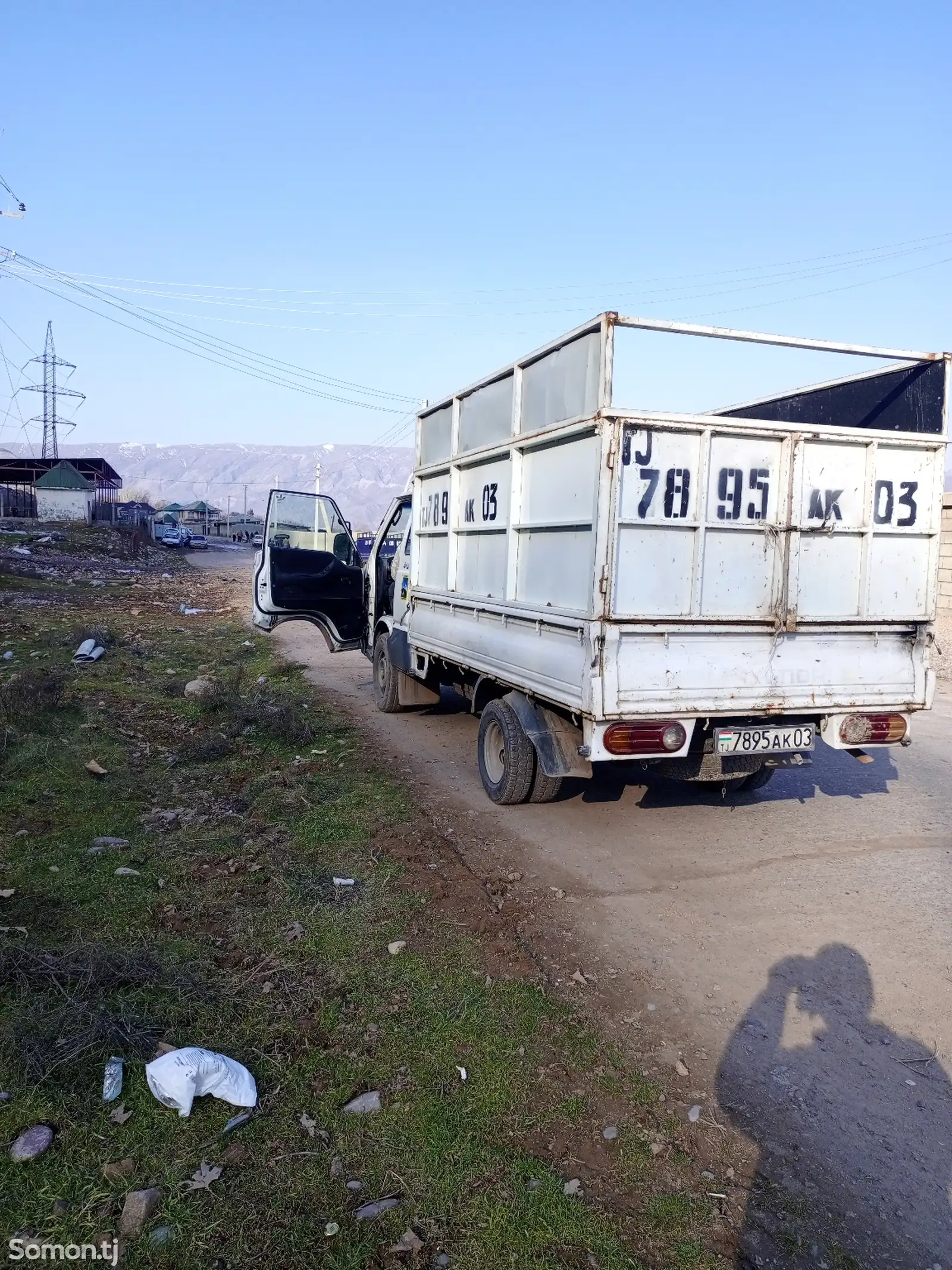 Бортовой автомобиль Hyundai Porter, 2000-1