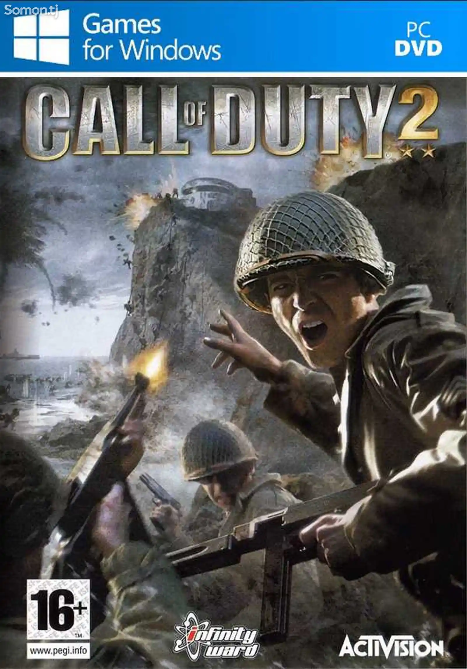 Игра Call of Duty 2 для компьютера-пк-pc-1