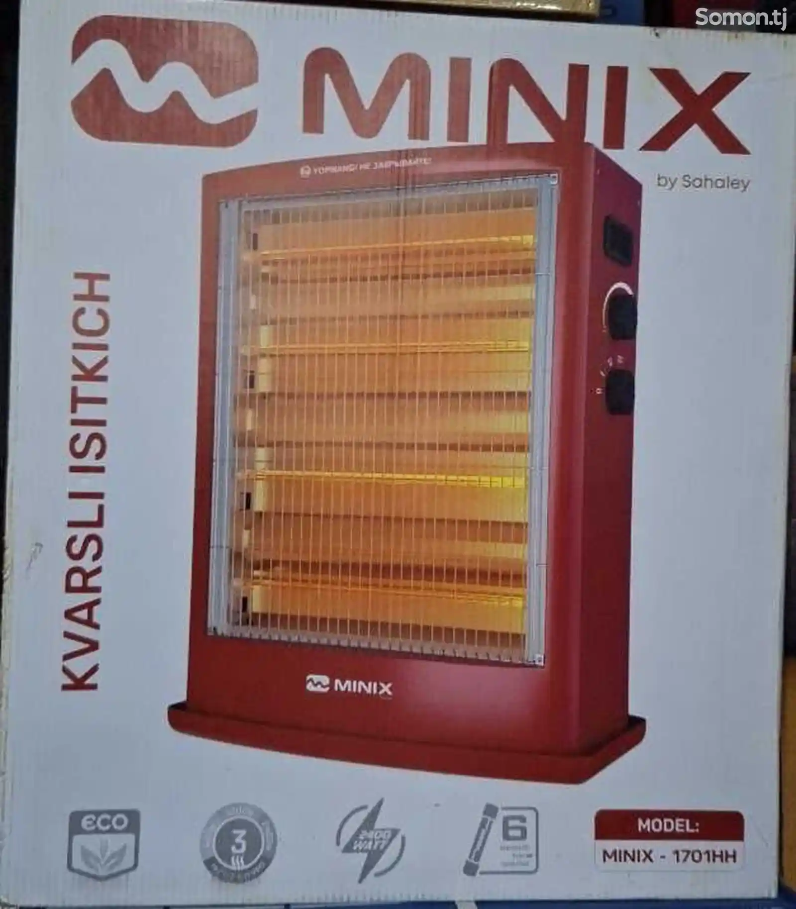Печка спиральная Minix-1701-1