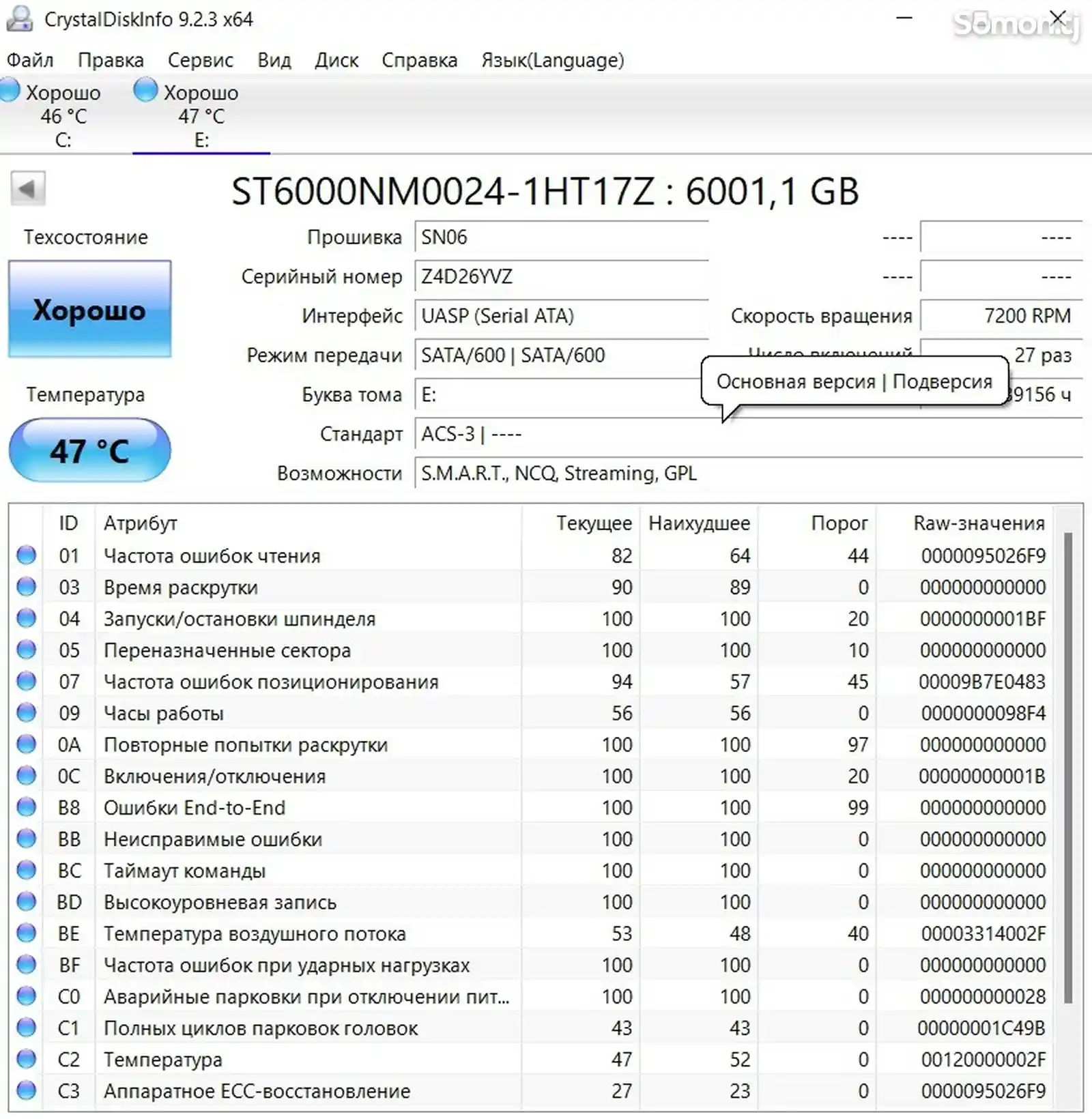 Жесткий диск HDD Dell 6tb-3