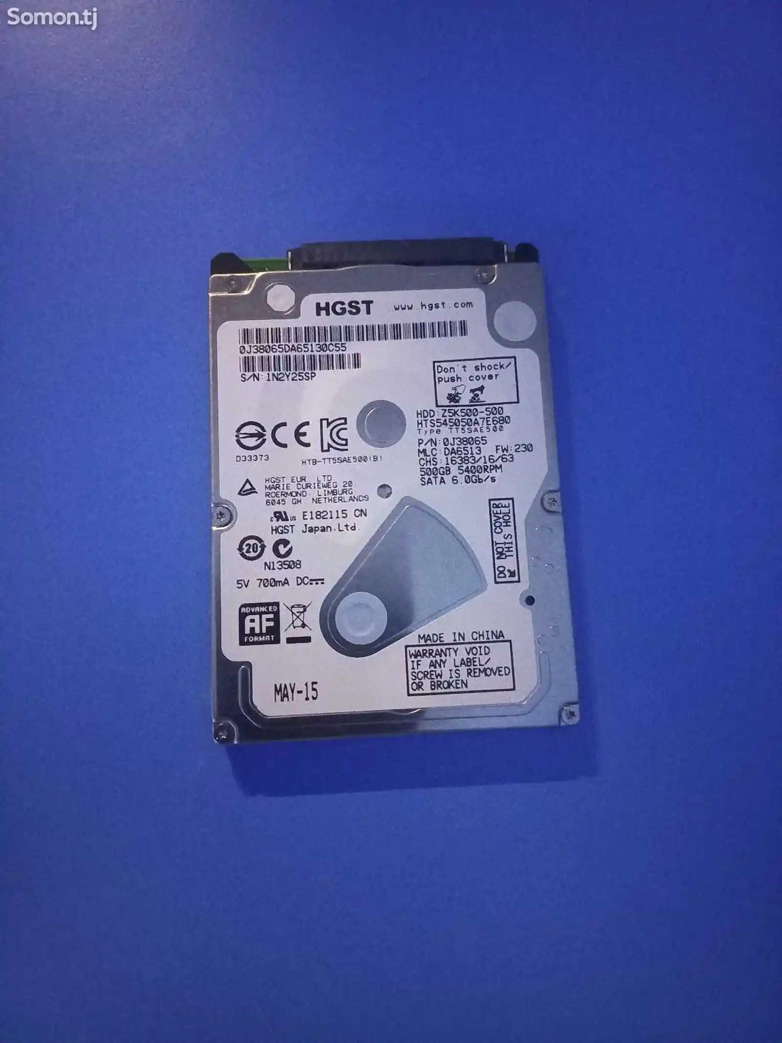 Жесткий диск HDD для ноутбука 500GB-4