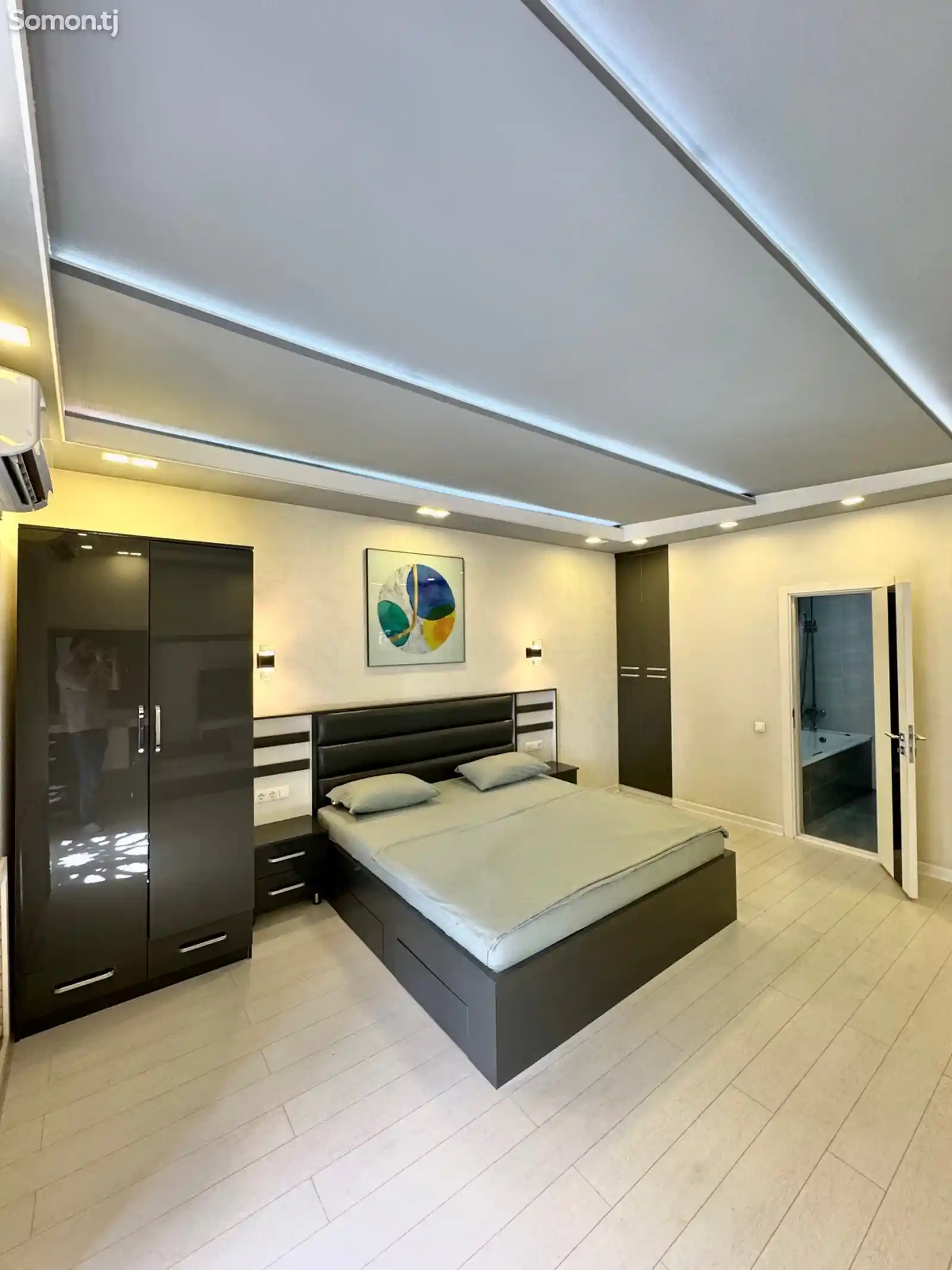 2-комн. квартира, 11 этаж, 100м², Исмоили Сомони-7