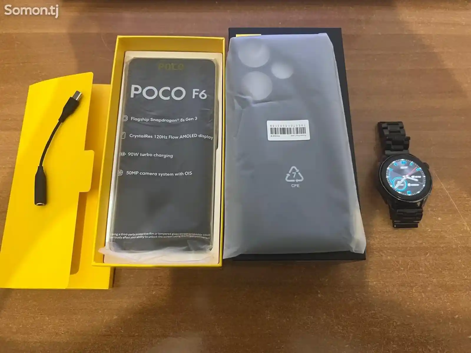 Xiaomi Poco F6 12+8/512gb Titanium-6