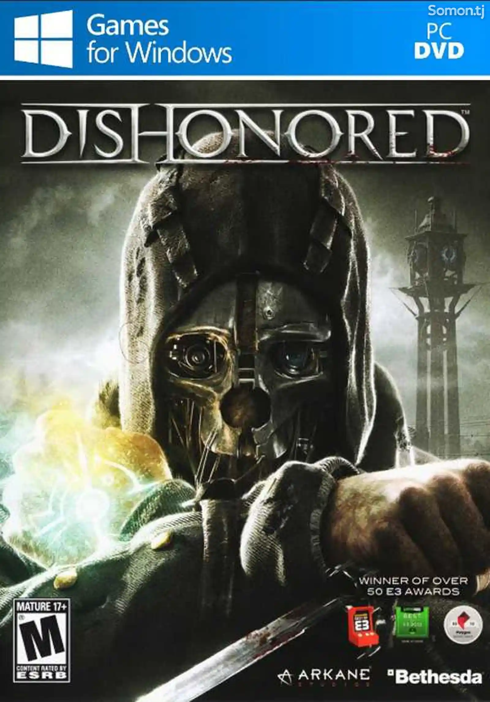Игра Dishonored GOTY для компьютера-пк-pc-1