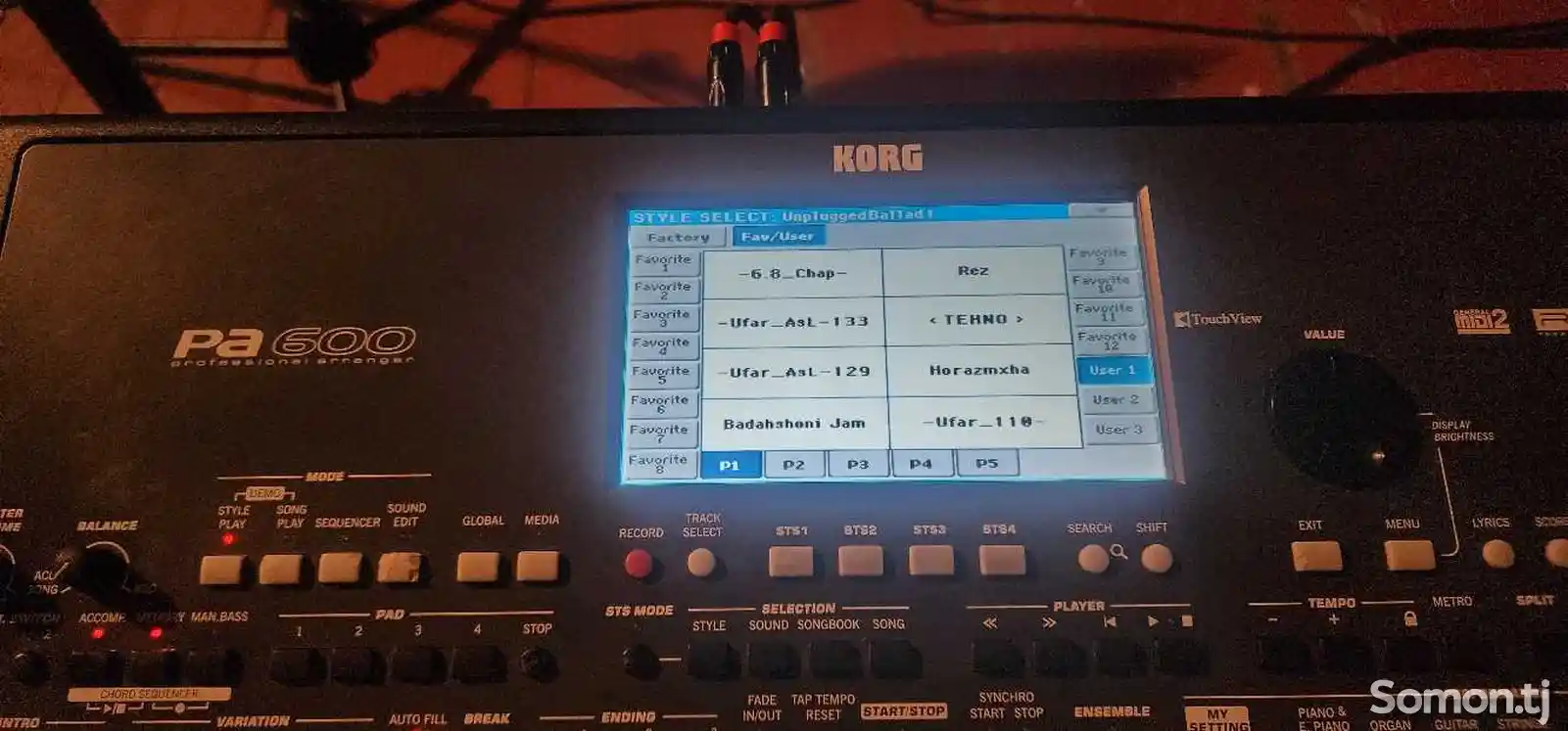 Синтезатор Korg Pa 600-2
