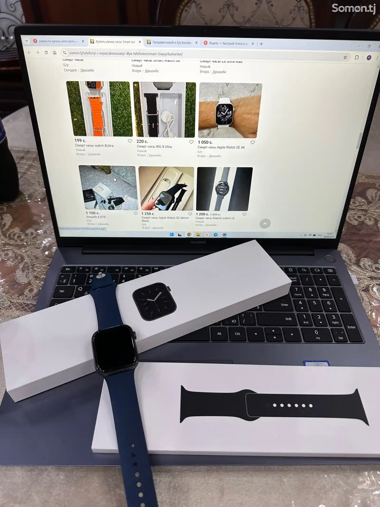 Смарт часы Apple watch 6 44 mm-1