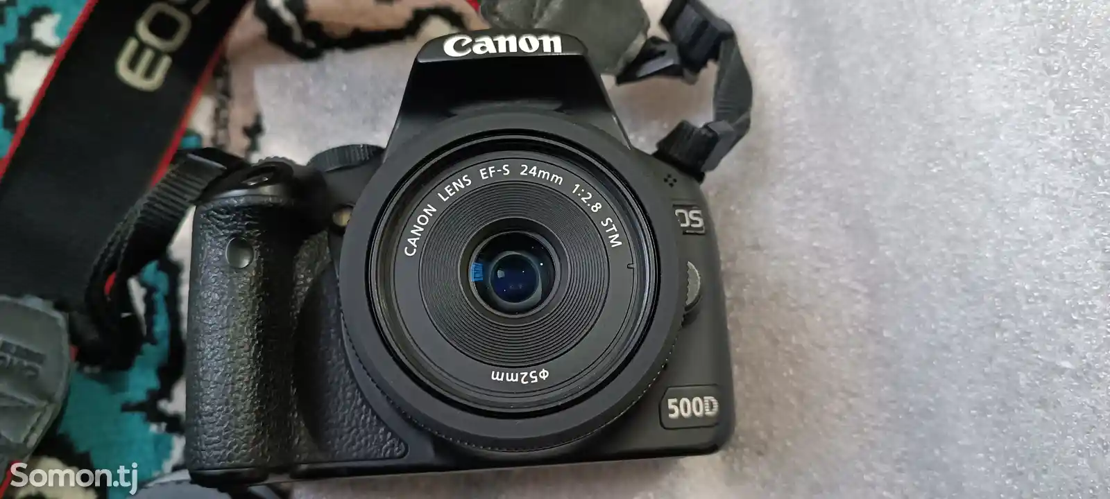 Фотоаппарат Canon 500d 24mm f2.8