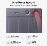 Диктофон AI Voice Recorder, PLAUD Note Voice Recorder w/Case, App Control, Transcribe & S-4