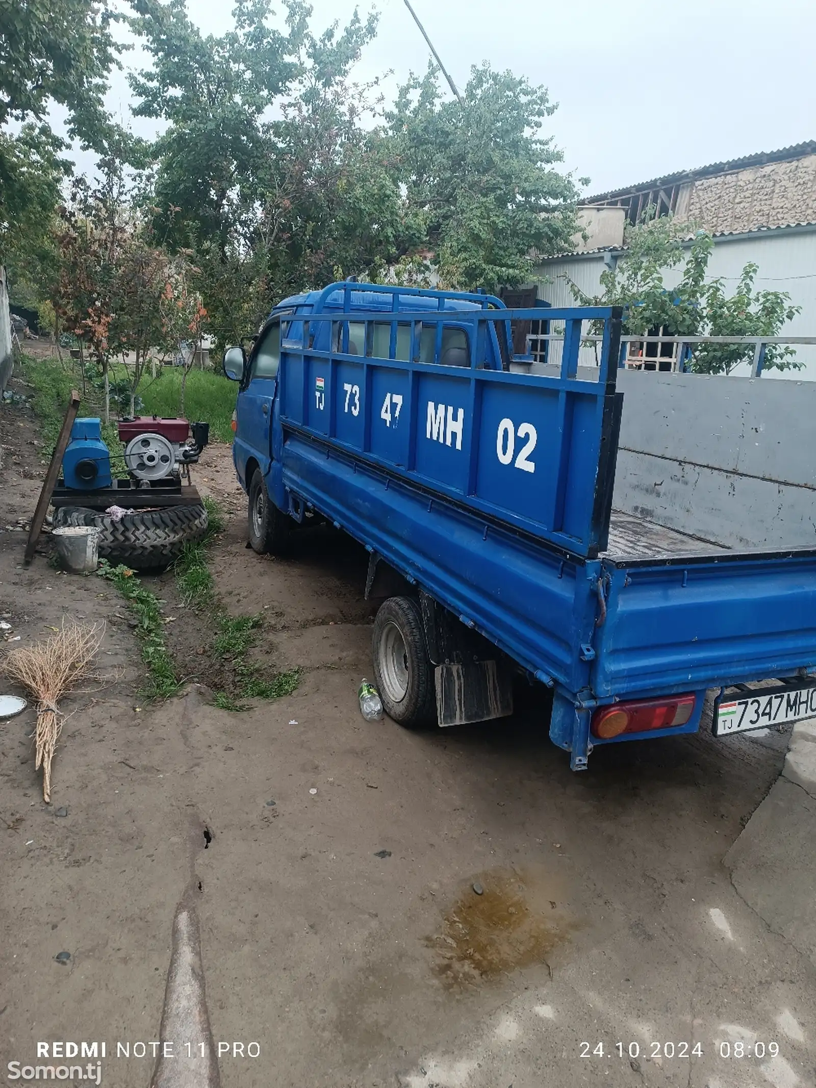 Бортовой автомобиль Hyundai Porter, 1997-4