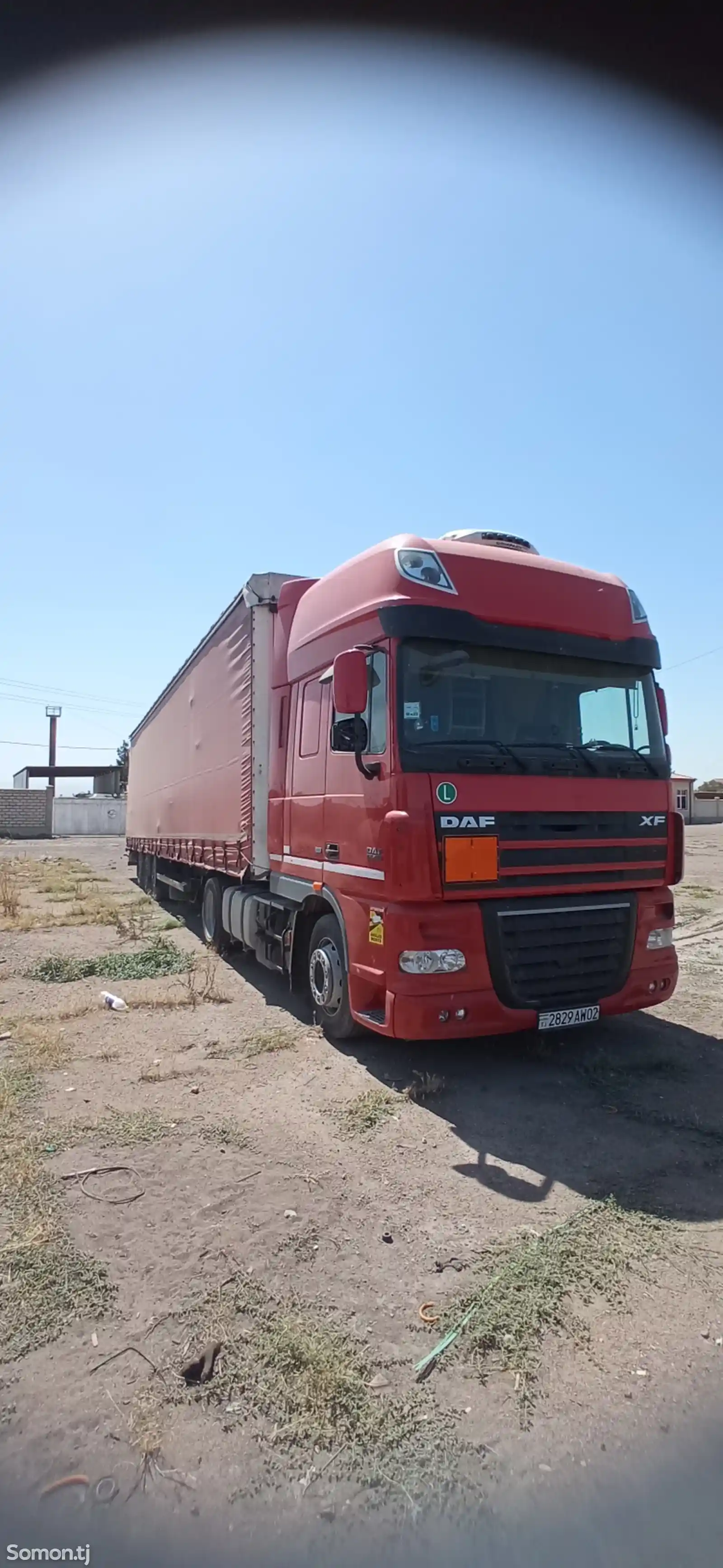 Бортовой грузовик DAF XF, 2013-3